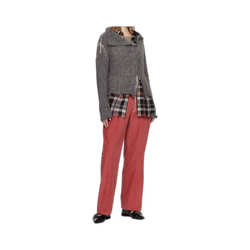 Harlow Distressed Knit Cardigann