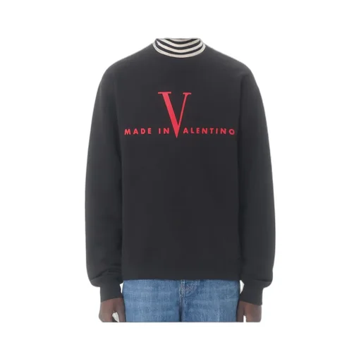 Valentino Logo Printed Crewneck Sweatshirt