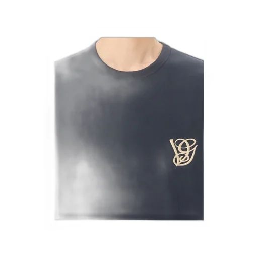 Valentino Logo Embroidered Crewneck T-Shirt