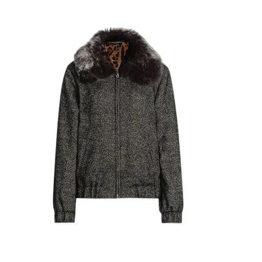 Dolce & Gabbana Zip-Up Bomber Jacket