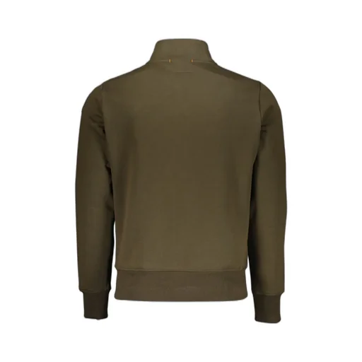 Zip-Collar Long-Sleeve Sweatshirt