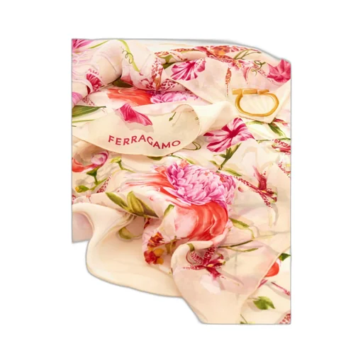 Gaia Print Silk Scarf
