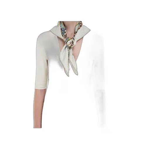 Ferragamo Cheetah Printed Square Shape Scarf