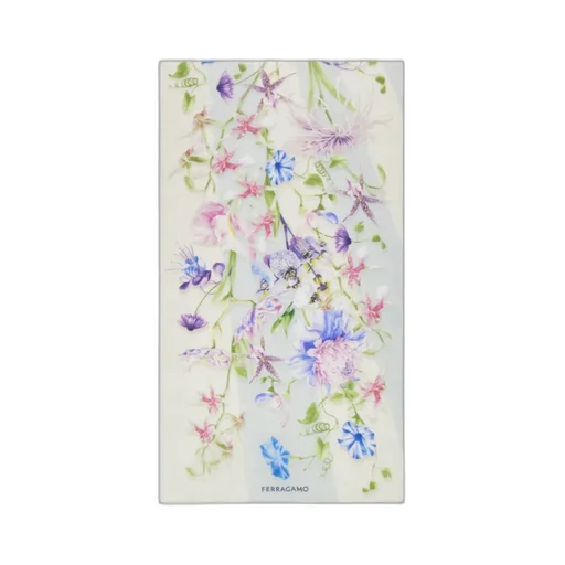 Gaia Print Silk Scarf