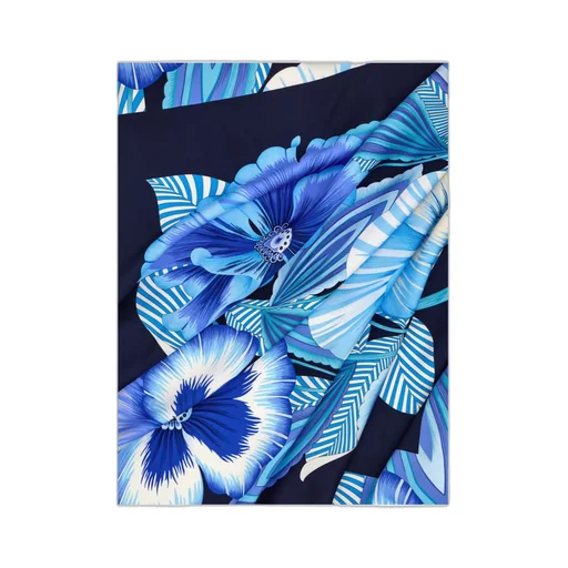 Brezza Print Silk Scarf