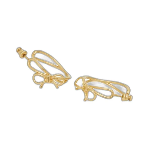 Earrings With Bow