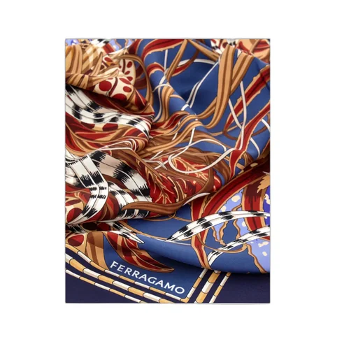Ferragamo Rooster Print Scarf