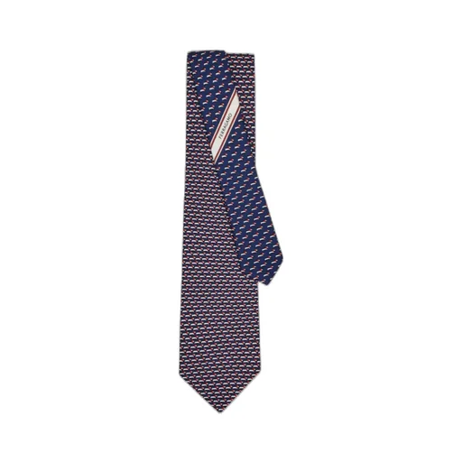 Dachshund Print Silk Tie