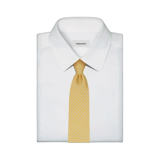 Ferragamo Elephant Printed Tie