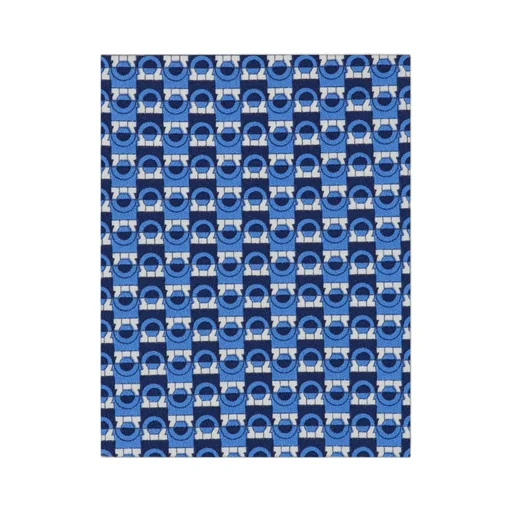 Ferragamo Gancini Bicolor Print Tie