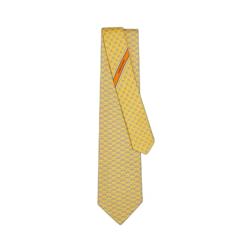Ferragamo Terrier Printed Tie