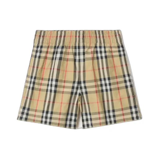 Burberry Kids Check Swim Shorts