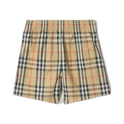 Burberry Kids Check Swim Shorts