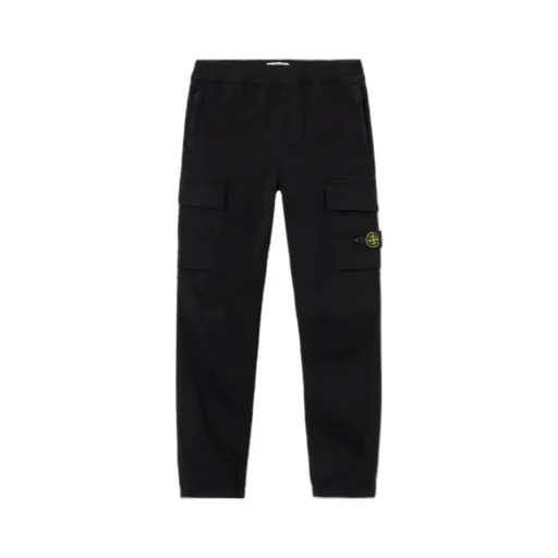 Stone Island Junior Compass Patch Cargo Pants
