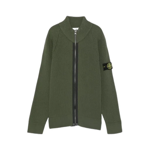 Zip-Up Ribbed Jacket