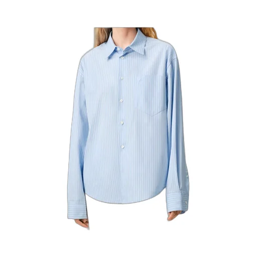 Ami Long Sleeve Ami De Coeur Boxy Shirt