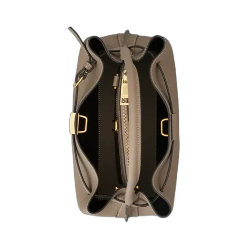 Tod's T-Plaque Belt Detail Tote Bag