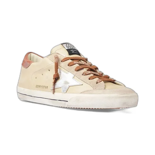 Golden Goose Deluxe Brand Star Patch Lace-Up Sneakers