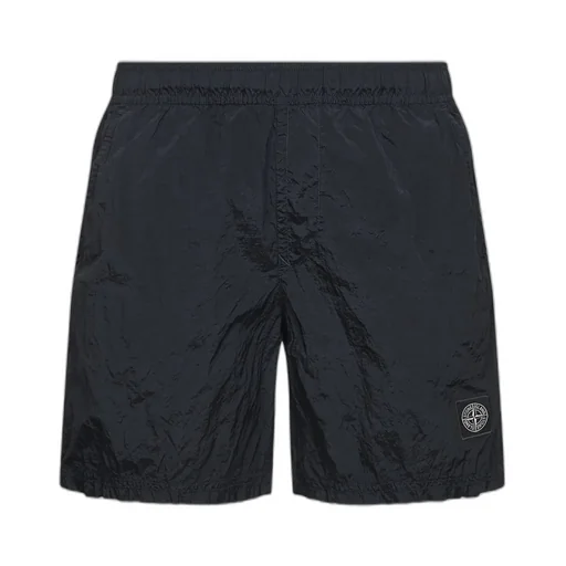 Stone Island Logo Patch Swim Shorts