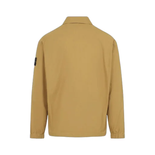 Stone Island Logo Patch Press-Stud Jacket