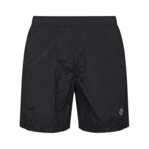 Stone Island Logo Patch Swim Shorts
