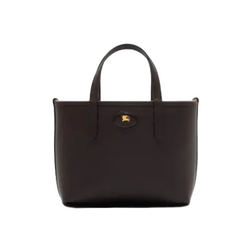 Burberry Mini Bloomsbury Reversible Checked Top Handle Bag