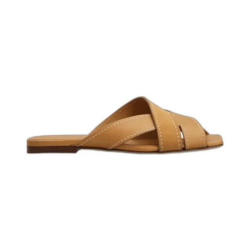 Cross Design Slippers