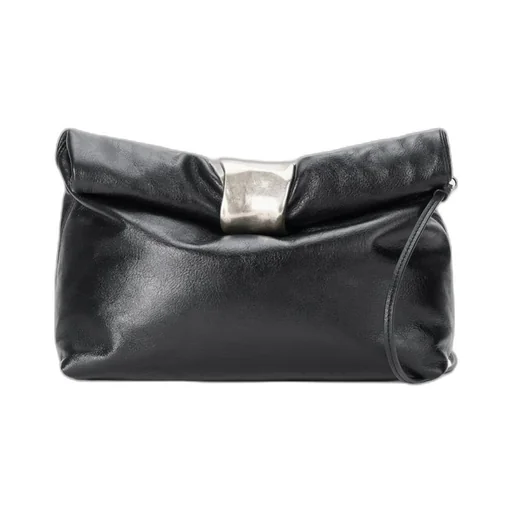 Staud Cuff Rolled Zipped Clutch Bag
