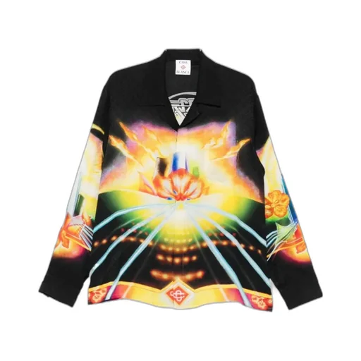 Printed Long-Sleeve Shirt