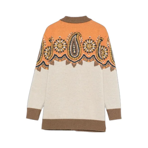Printed Cardigan