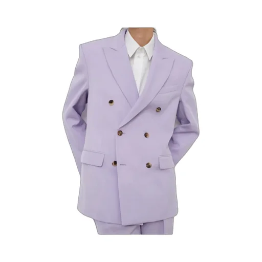 Double-Breasted Suit Jacket