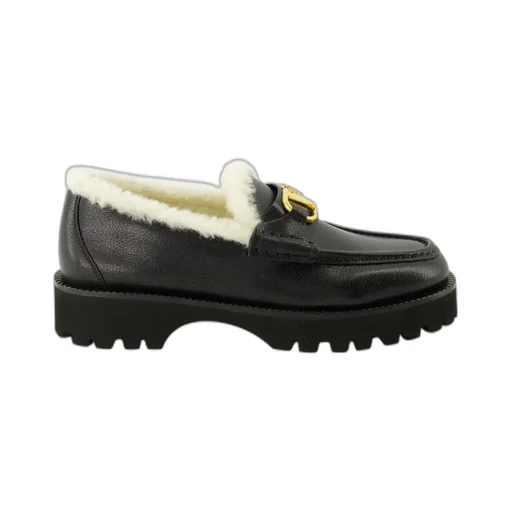 Valentino Vlogo Signature Slip-On Flat Shoes