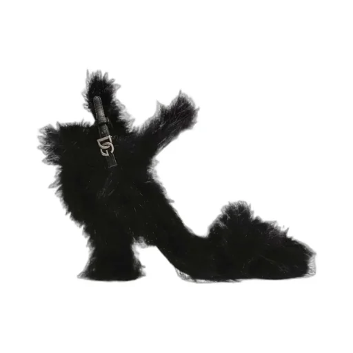 Dolce & Gabbana Shearling Sandals