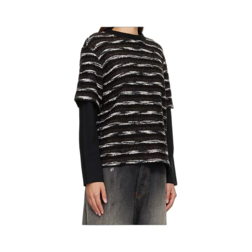 Striped Layered Sweater