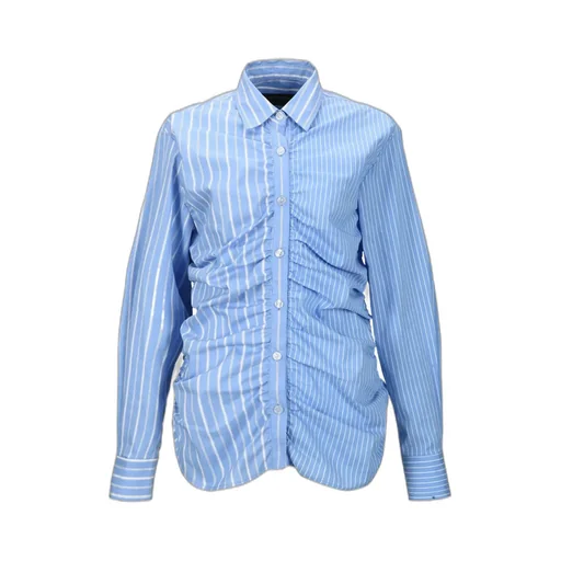 Striped Pleated Shirt
