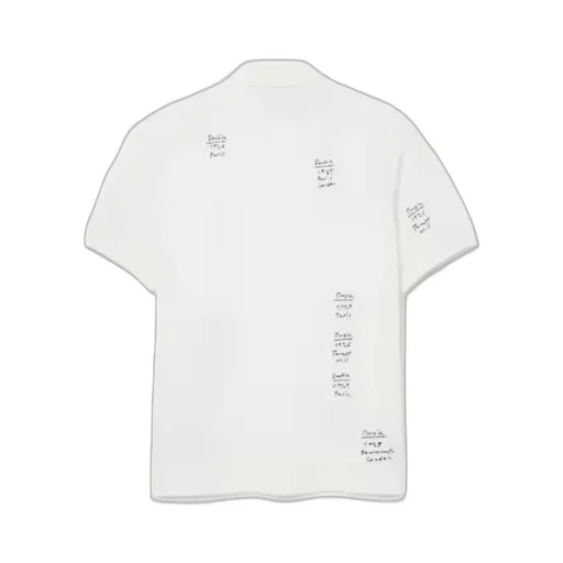Runway Loose Fit Graphic Piqué Polo Shirt