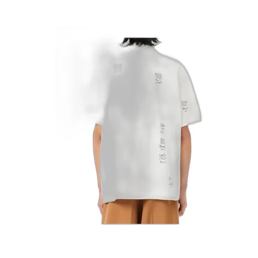Runway Loose Fit Graphic Piqué Polo Shirt