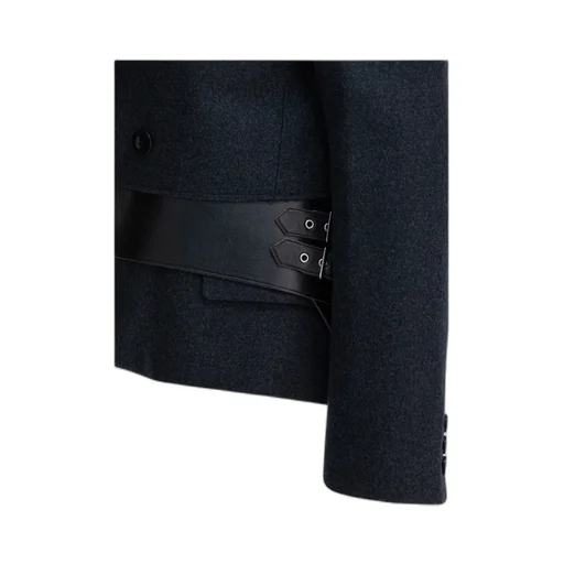 Sacai Double Breasted Panelled Jacket