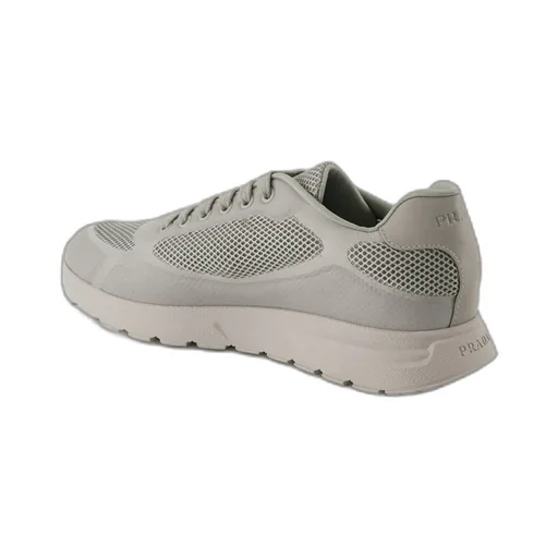 Prada Triangle-Logo Lace-Up Sneakers