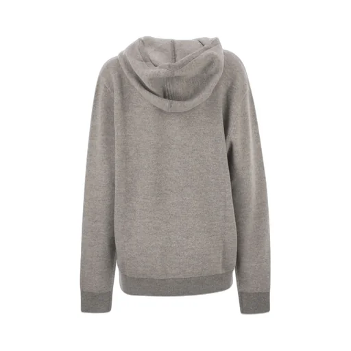 Peserico Hooded Wool-Cashmere Sweater