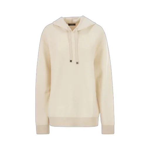 Peserico Hooded Wool-Cashmere Sweater