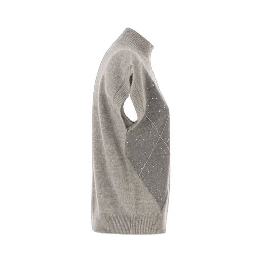 Peserico Diamond Jacquard Knitwear