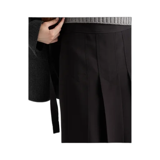 Side Zipper Skirt