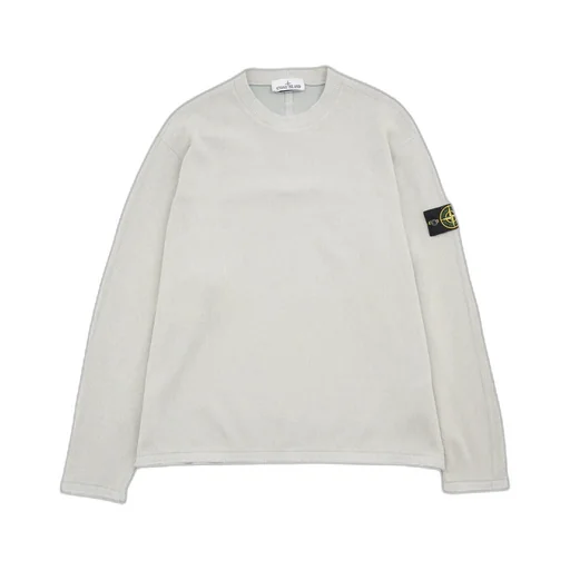Stone Island Logo Patch Crewneck Sweatshirt