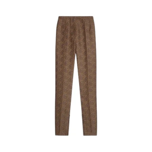 Jacquard Fitted Pants