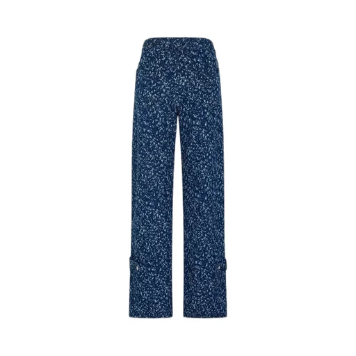 Splatter-Print Baggy Jeans