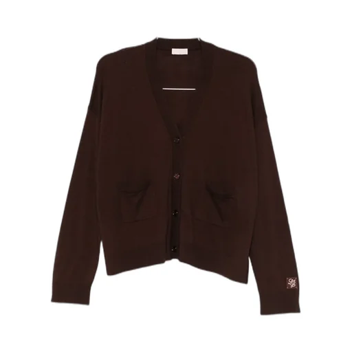 Patch-Pockets Cardigan