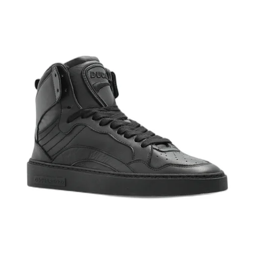 Dsquared2 X Ducati Lace-Up Mid-Top Sneakers