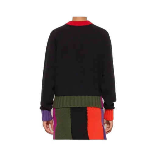 Color-Block Pocket Cardigan