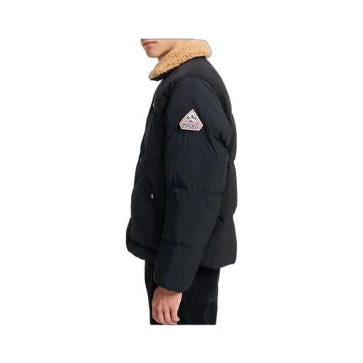 Lapel Long-Sleeved Down Jacket